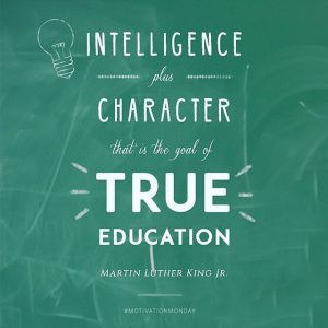 True Character Education pattern learning platform for students