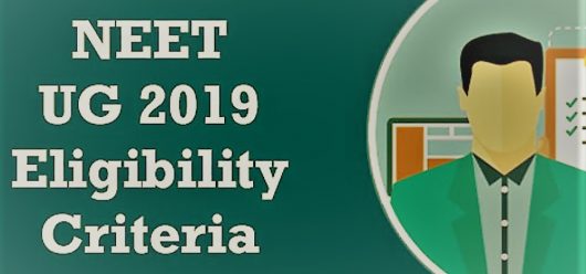 eligibility criteria for NEET